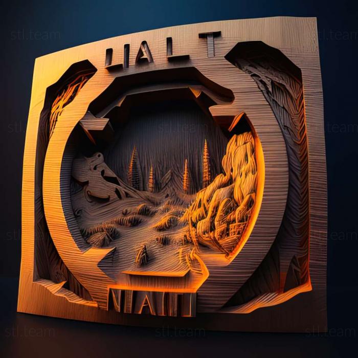 3D model Halo Infinite game (STL)